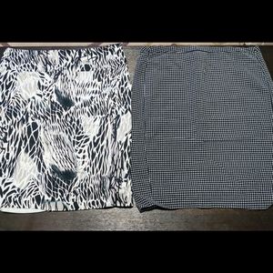 2 pencil skirt bundle